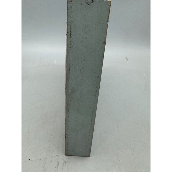 We Walk By Faith Not By Sight Rustic Wooden Wall Decor 8" x 8" READ - Picture 3 of 10